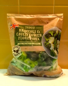 Chop, Chop: If you don't have time to prepare vegetables then keep a few bags of frozen veggies in the freezer