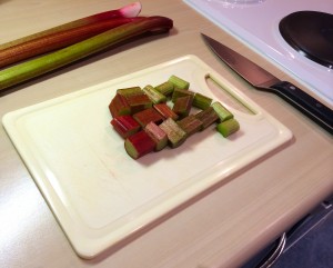 Rhubarb Chopped