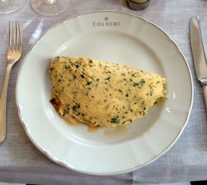 An omelette for your barnet: Eggs contain protein, zinc, selenium, sulphur – and iron, which may help prevent hair loss