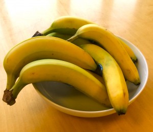 Bananas: Energy, vitamins, minerals, and a calming influence all in one little yellow suit