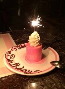 Happy birthday: a sparkling dessert to accompany the sparkling wine
