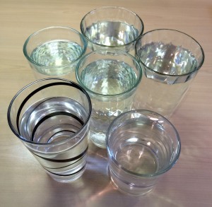 Two litres of water is around six glasses. Are you drinking your six a day?