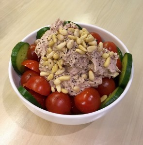 A Healthy Bowl? I can list the ingredients of my home made tuna and pine nut salad, but how many of us know what its nutrients are and how they affect the body?